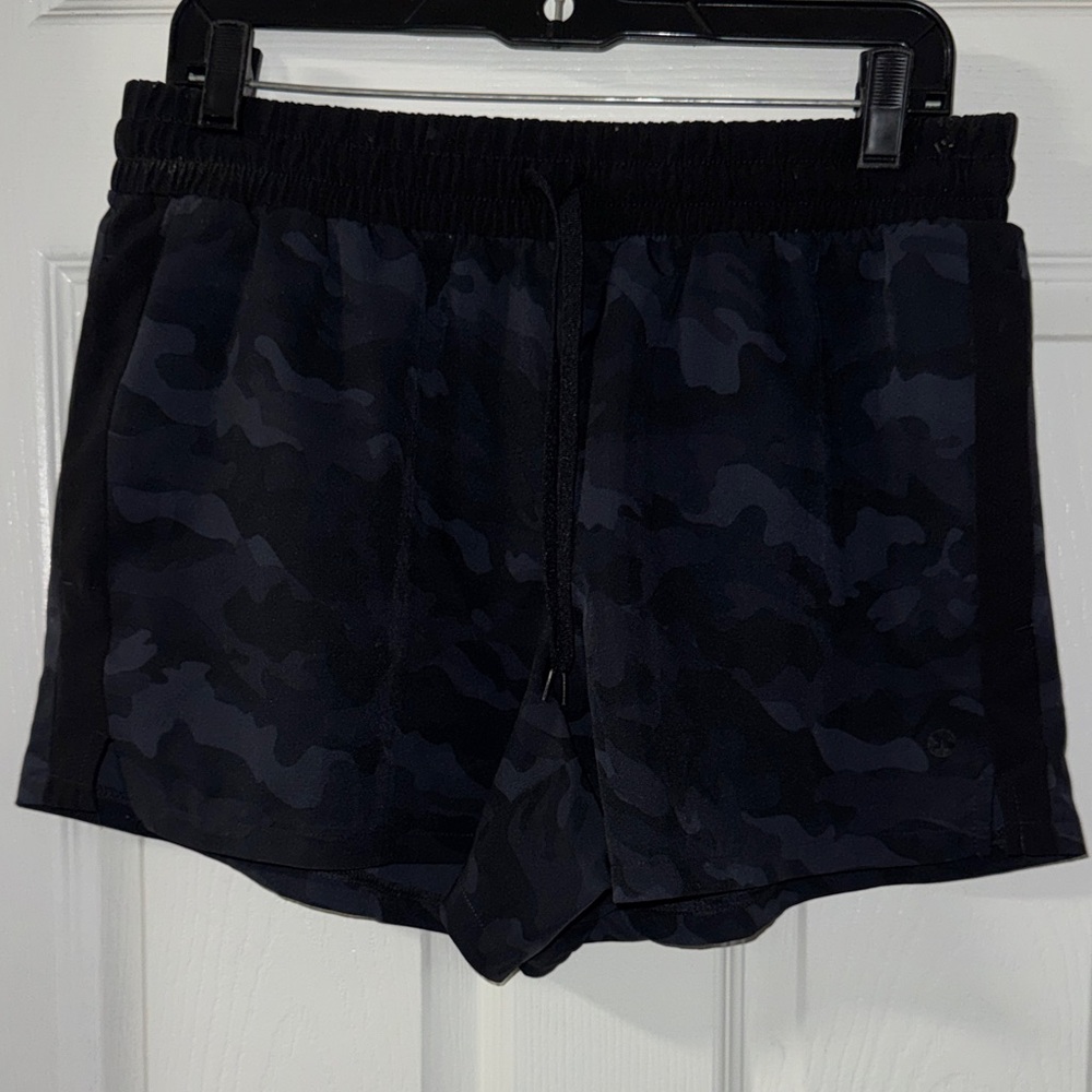 RBX Dark Camo Women's Athletic Shorts